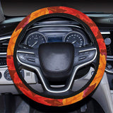 Autumn maple leaf pattern Car Steering Wheel Cover