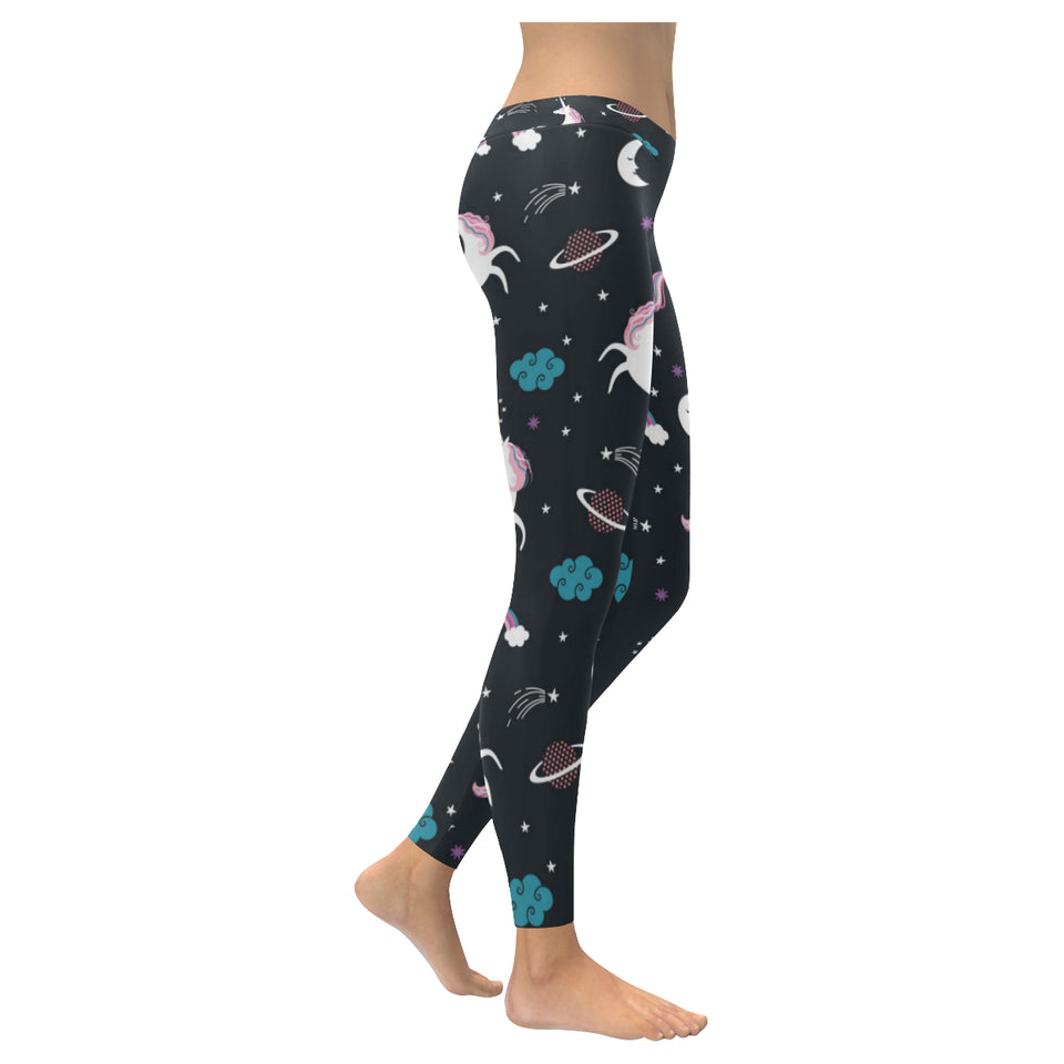 unicorn rainbows moon clound star pattern Women's Legging Fulfilled In US