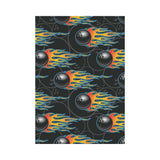 Bowling balls flame pattern House Flag Garden Flag