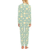 Tea pots Pattern Print Design 02 Women's All Over Print Pajama Set