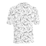 Potato Chips Pattern Print Design 04 Men's All Over Print Polo Shirt