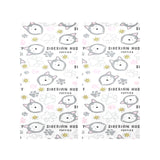 Siberian Husky design pattern Gauze Curtain