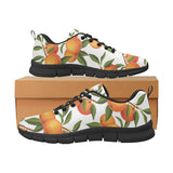 Oranges pattern background Men's Sneaker Shoes