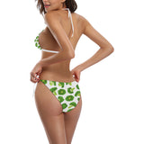 Cute broccoli pattern Sexy Bikinis Two-Piece Swimsuits