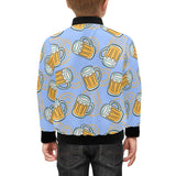 Beer pattern Kids' Boys' Girls' Bomber Jacket