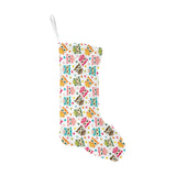 Color cute owl pattern Christmas Stocking