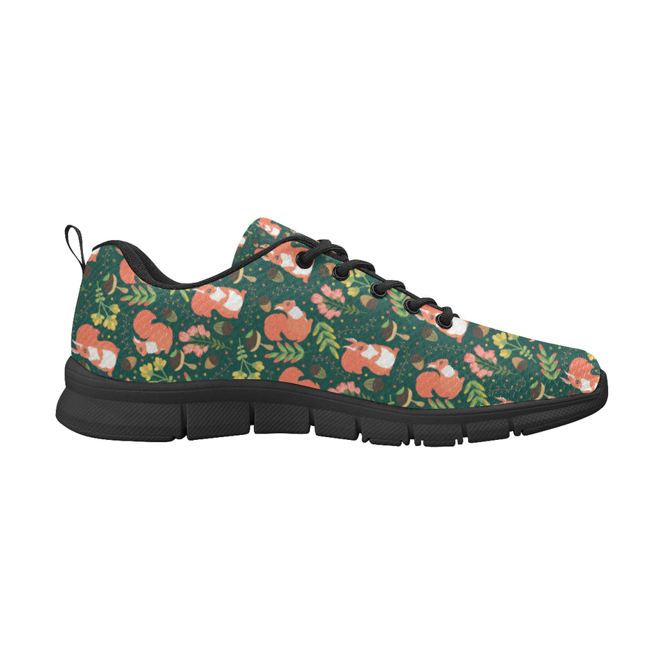 Squirrel Pattern Print Design 03 Women's Sneaker Shoes