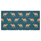 Camel pattern blue blackground Tablecloth