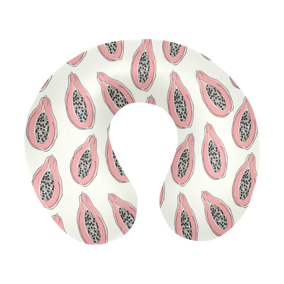 papaya pattern U-Shaped Travel Neck Pillow