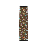 Snail Pattern Print Design 03 Car Seat Belt Cover