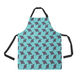 Stingray Pattern Print Design 02 All Over Print Adjustable Apron