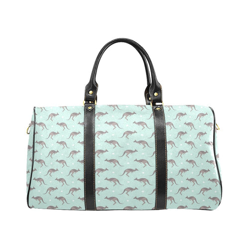 Kangaroo pattern background Travel Bag