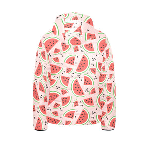 Watermelon pattern Kids' Boys' Girls' Padded Hooded Jacket