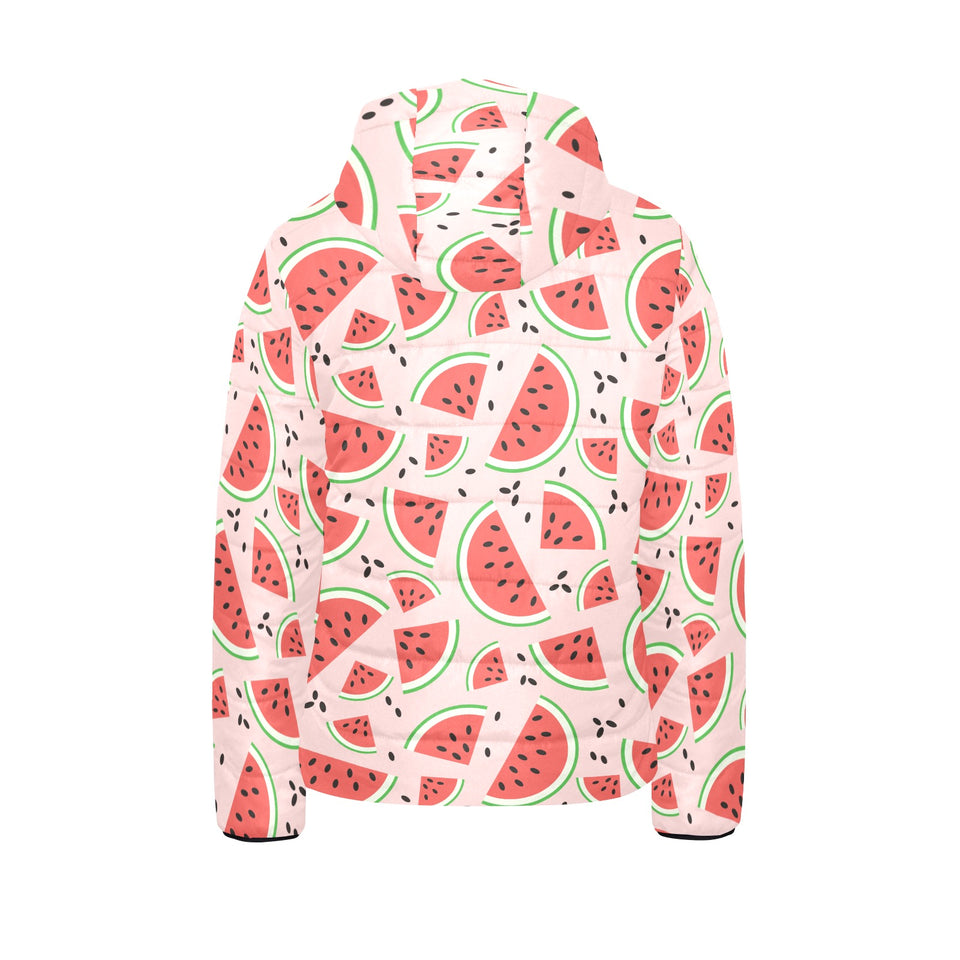 Watermelon pattern Kids' Boys' Girls' Padded Hooded Jacket