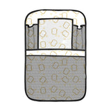 Bread Toast Pattern Print Design 01 Car Seat Back Organizer