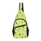 Snail Pattern Print Design 01 All Over Print Chest Bag