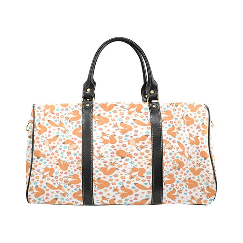 Squirrel Pattern Print Design 05 Travel Bag