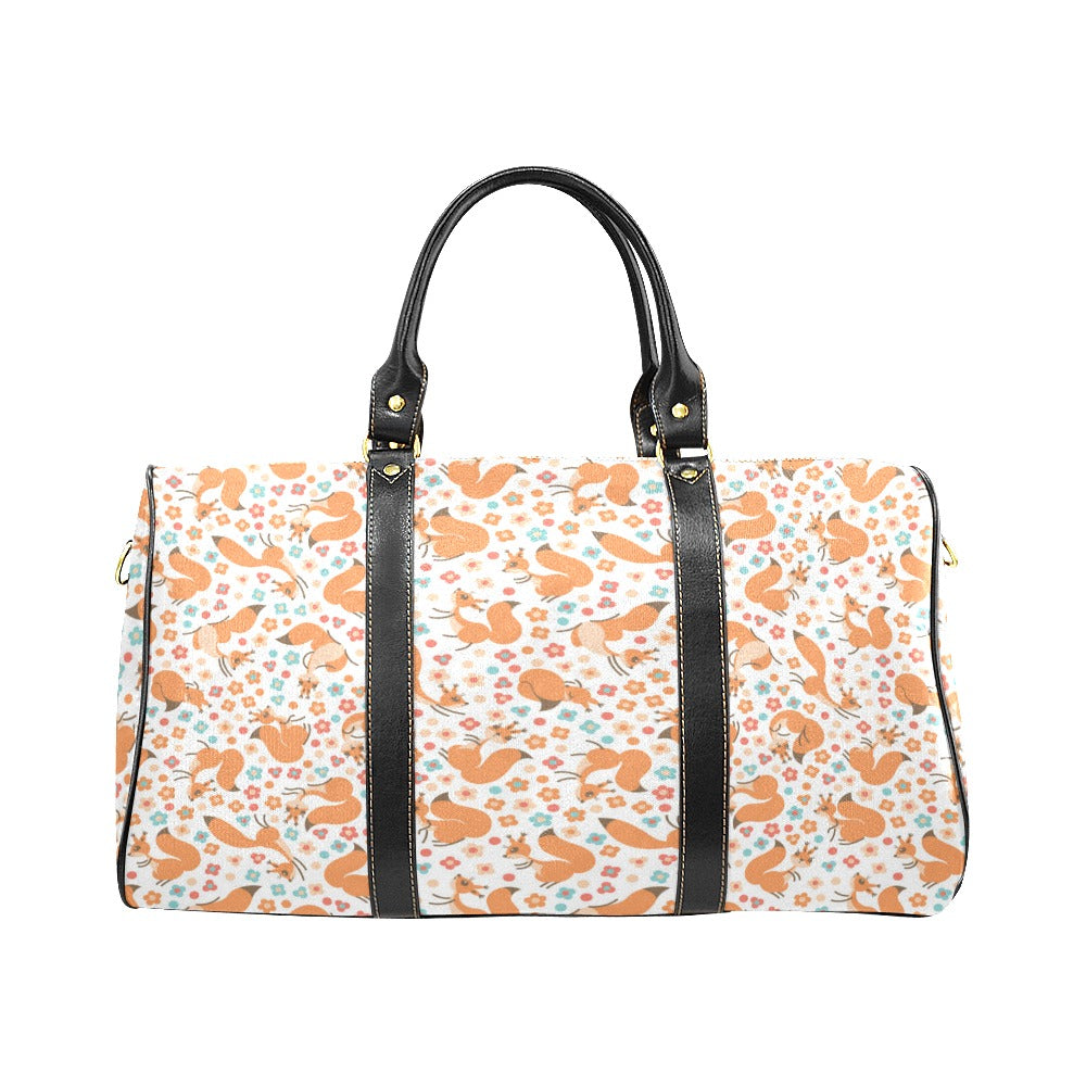 Squirrel Pattern Print Design 05 Travel Bag