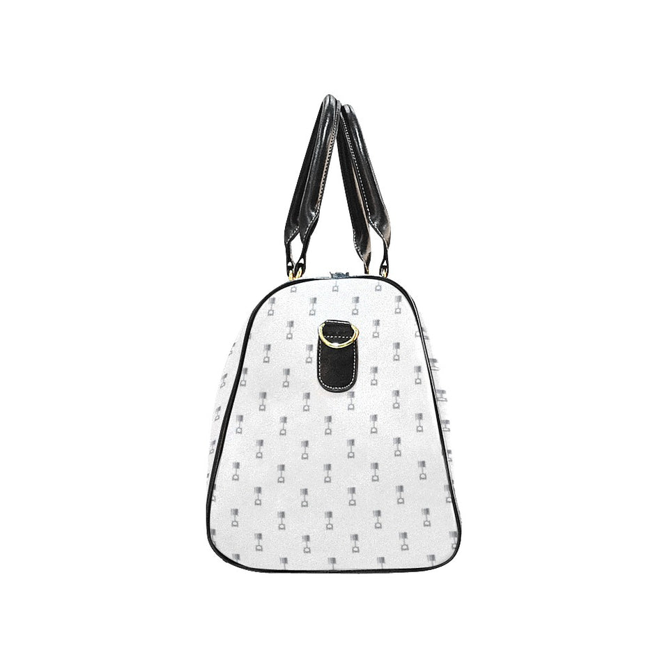 Engine Piston Background Pattern Print Design 01 Travel Bag