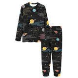space pattern Women's All Over Print Pajama Set