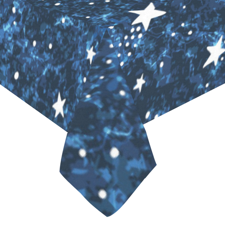 Night sky star pattern Tablecloth