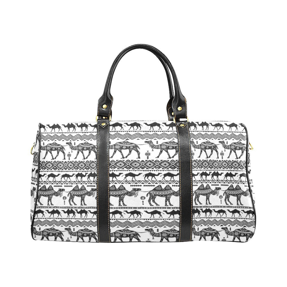 Camel polynesian tribal pattern Travel Bag