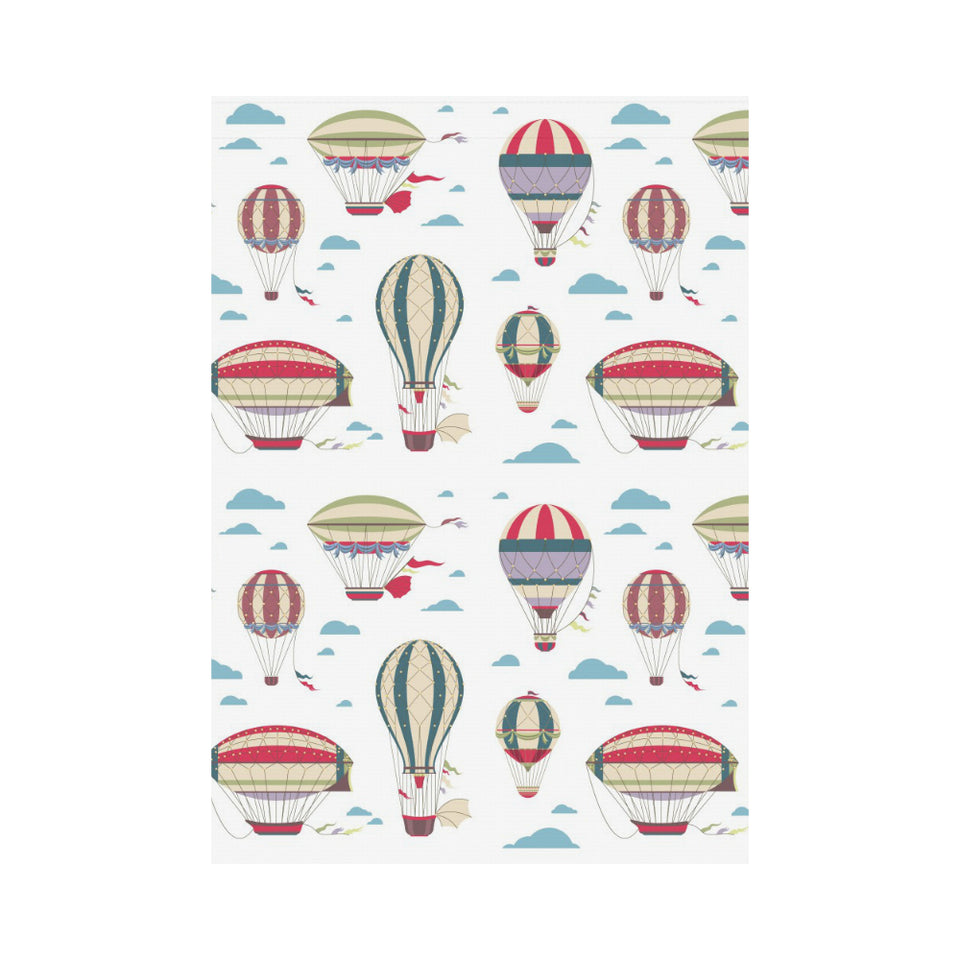 Hot air balloon pattern House Flag Garden Flag