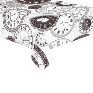 Classic vintage clock pattern Tablecloth