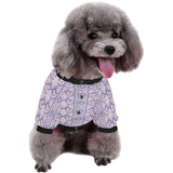 Indian Batik Style pattern All Over Print Pet Dog Round Neck Fuzzy Shirt