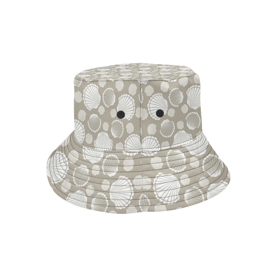 Scallop shell pattern Unisex Bucket Hat