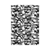 Black white camouflage pattern House Flag Garden Flag