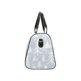 Christmas tree winter forest pattern Travel Bag
