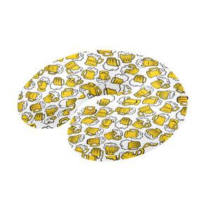 Beer design pattern U-Shaped Travel Neck Pillow