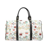 Bicycle Pattern Print Design 05 Travel Bag