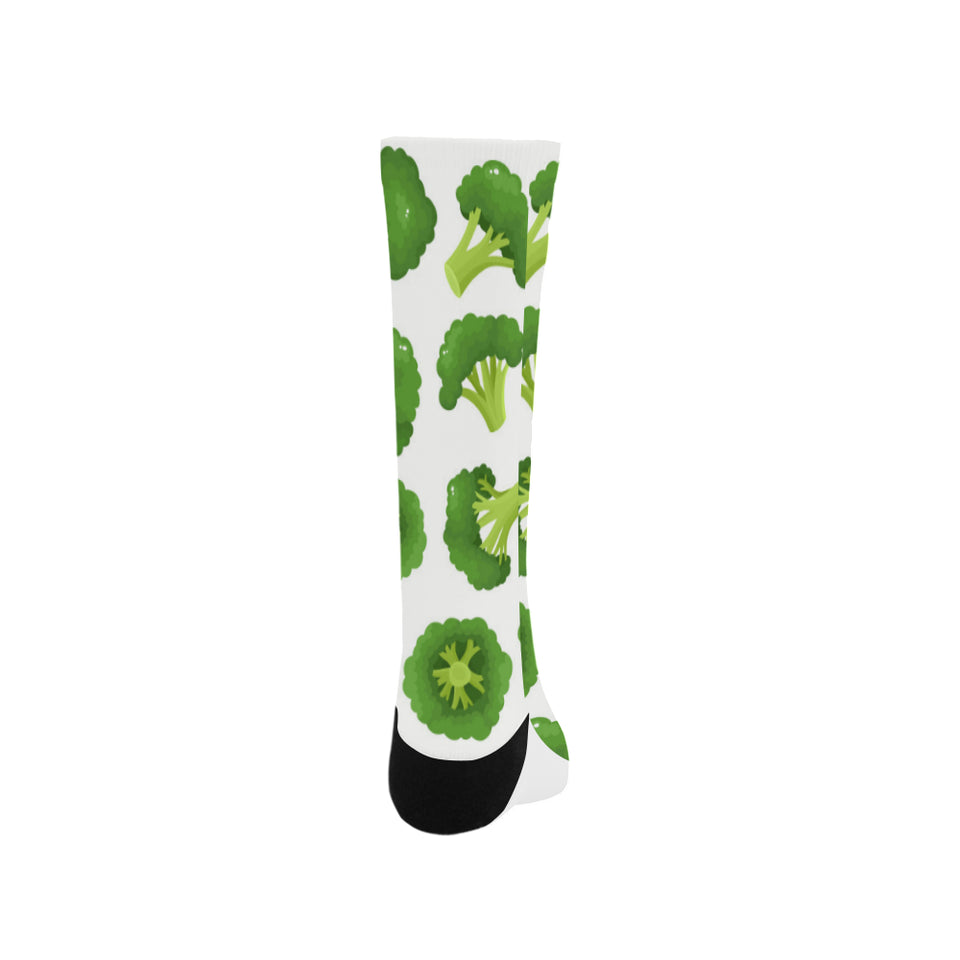 Cute broccoli pattern Crew Socks