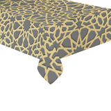 arabic star gold pattern Tablecloth