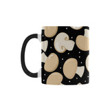 Champignon mushroom pattern Morphing Mug Heat Changing Mug