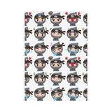 Cute ninja design pattern House Flag Garden Flag