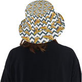 Pizza design pattern Unisex Bucket Hat