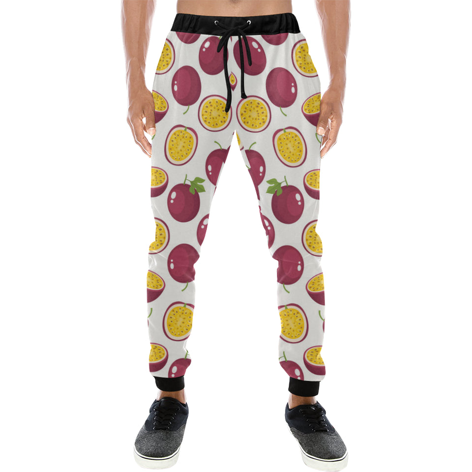 Passion fruit design pattern Unisex Casual Sweatpants
