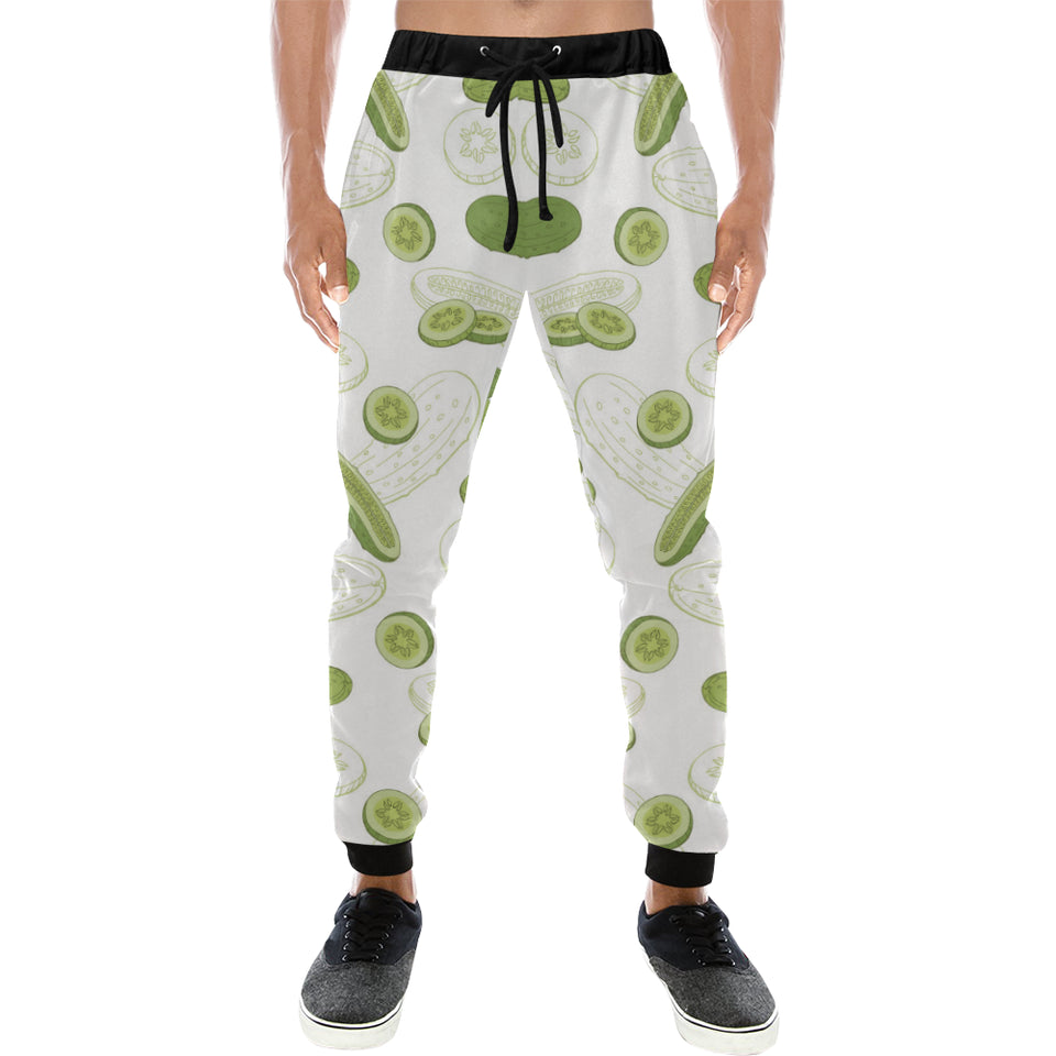 Cucumber sketch pattern Unisex Casual Sweatpants