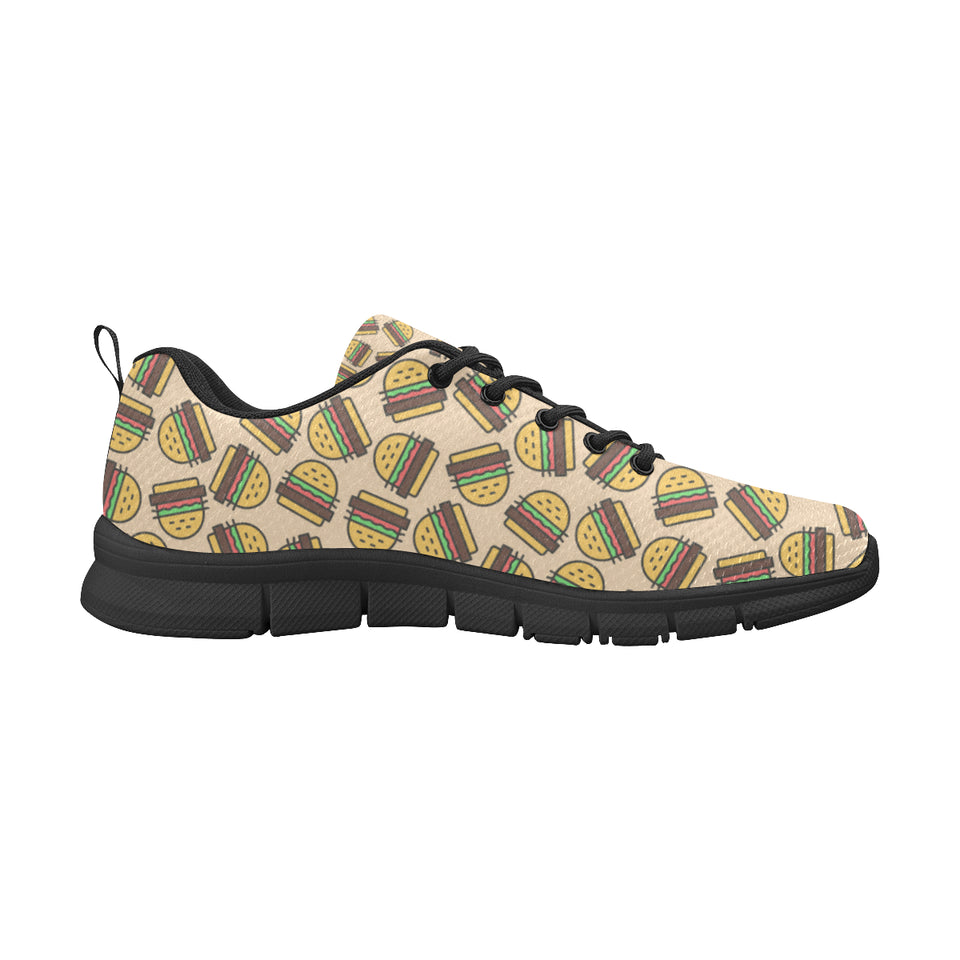 Hamburger Pattern Print Design 01 Women's Sneaker Shoes