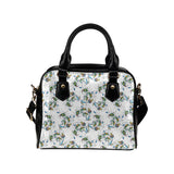 Peacock feather pattern Shoulder Handbag