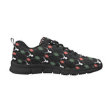 Deer Christmas new year pattern argyle Men's Sneaker Shoes