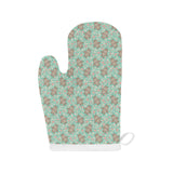Hippopotamus Pattern Print Design 02 Heat Resistant Oven Mitts