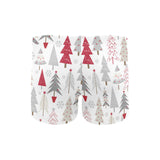 Cute Christmas tree pattern Men's Swimming Trunks