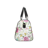 Hand drawn butterfly rose Travel Bag
