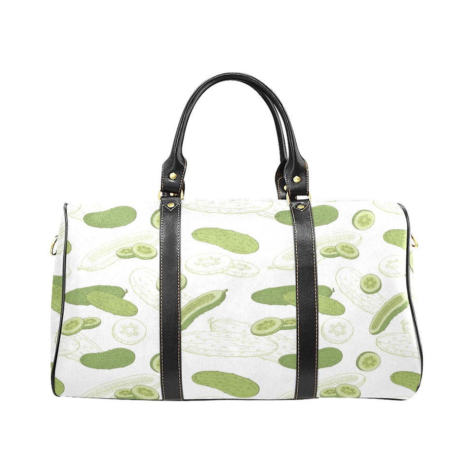 Cucumber sketch pattern Travel Bag
