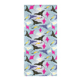 Stingray Pattern Print Design 01 Beach Towel