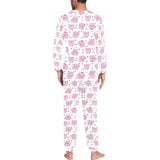 Pig Pattern Print Design 03 Men's All Over Print Pajama